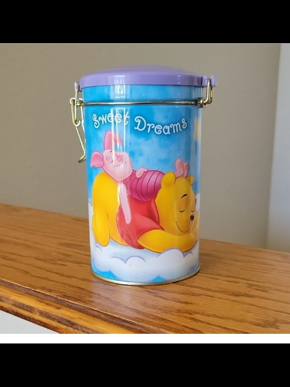 Sweet Dreams Winnie the Pooh Lavender Accessory Canister